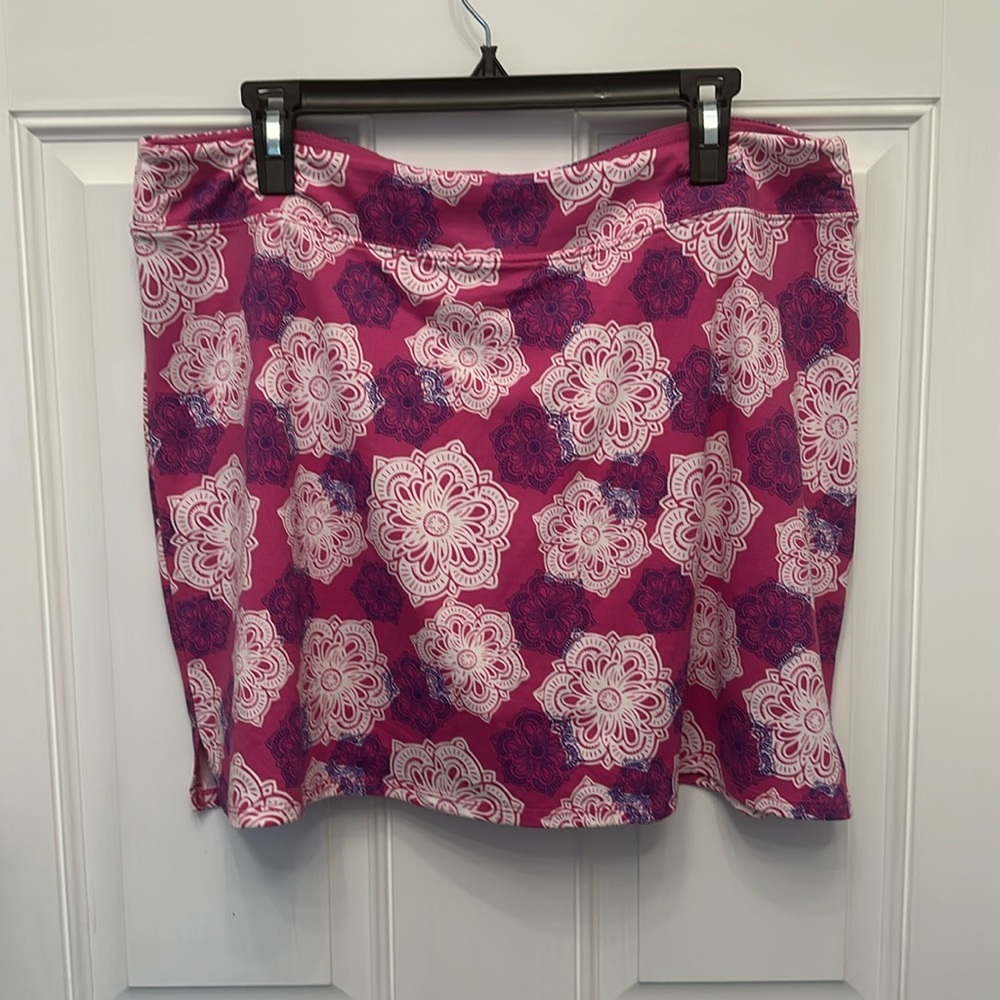 Floral summer skort- size x-large